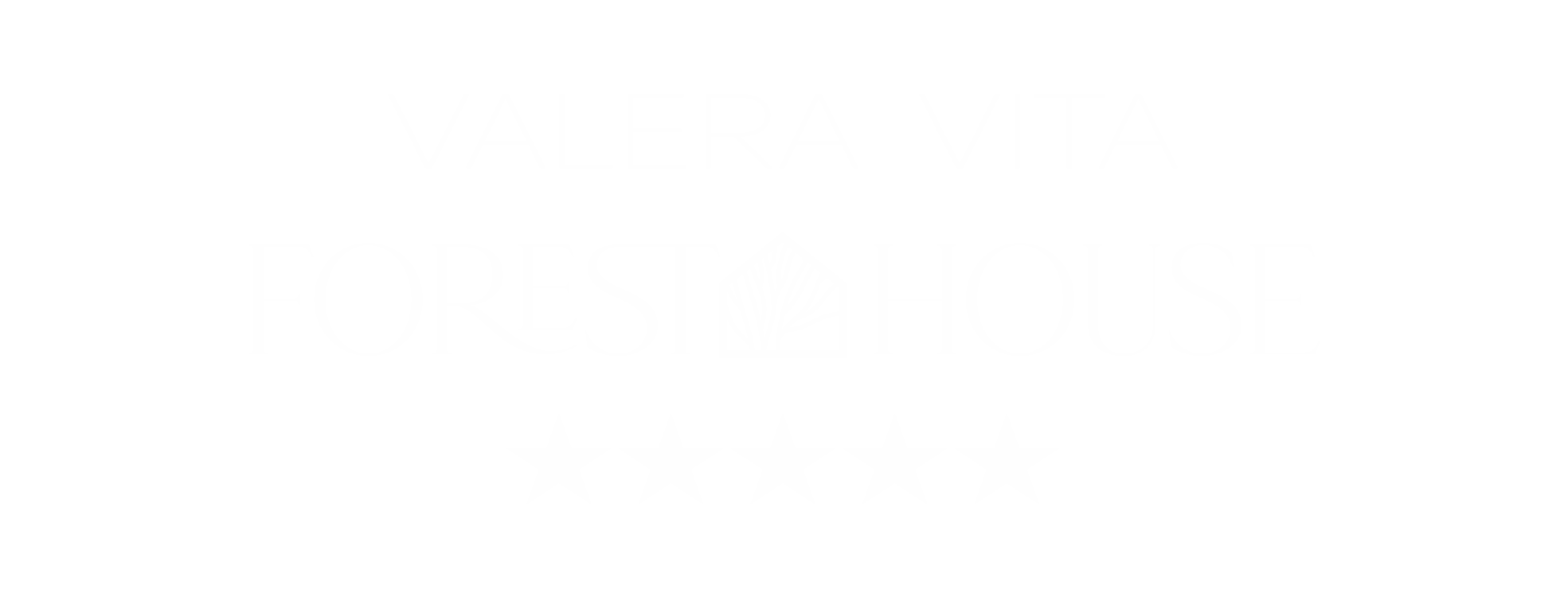 Valera Vita Forest House logo - bijeli