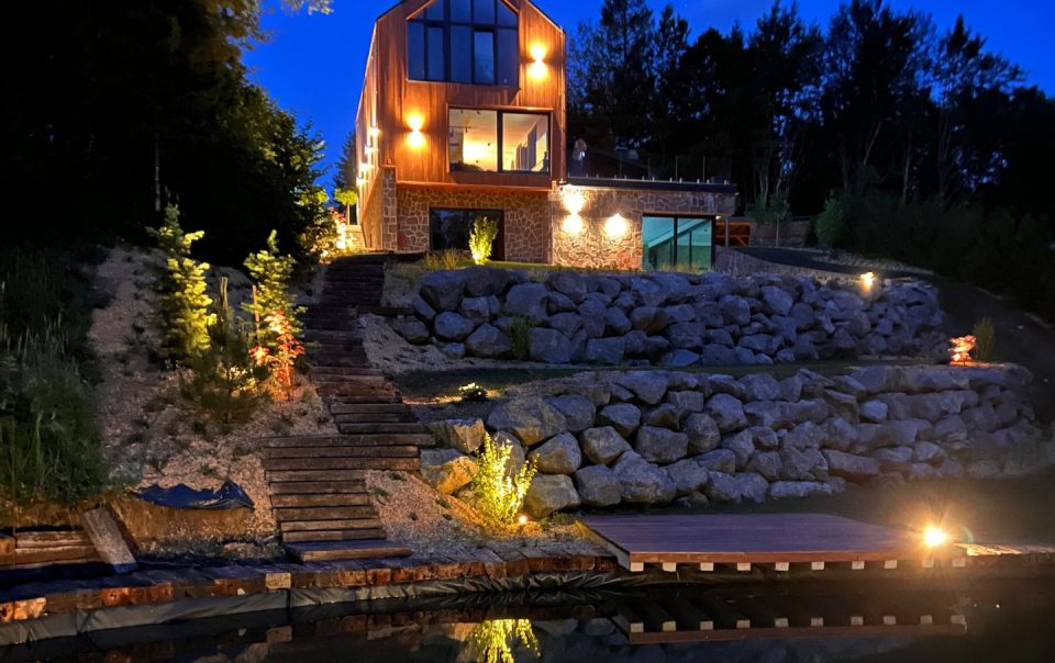 Valera Vita Forest House - noćno osvjetljenje