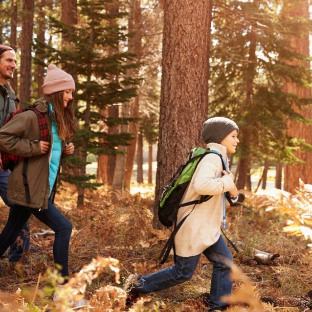 obiteljski odmor u prirodi
